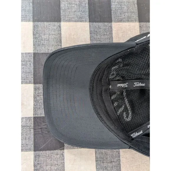 Titleist PRO V1 FootJoy Hat Black One Size Fits All - Picture 6 of 10
